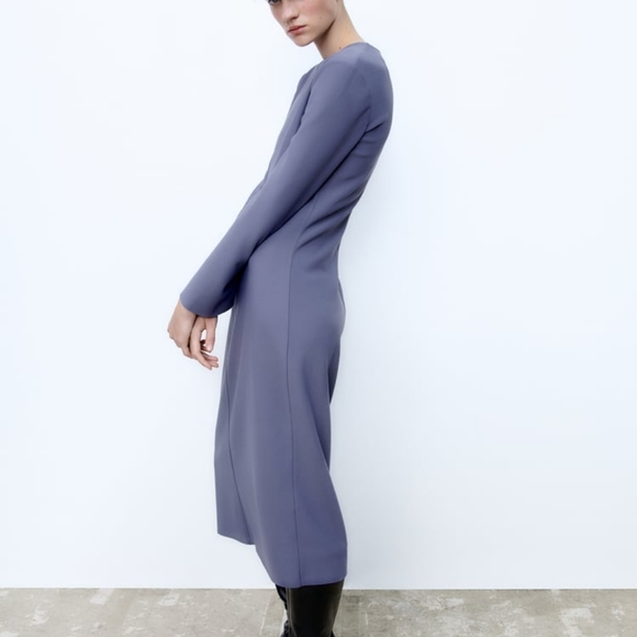 ZARA Midi Dress | Size L - Picture 3 of 5
